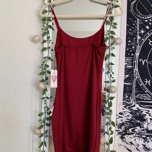 Dazzling Red bodycon dress